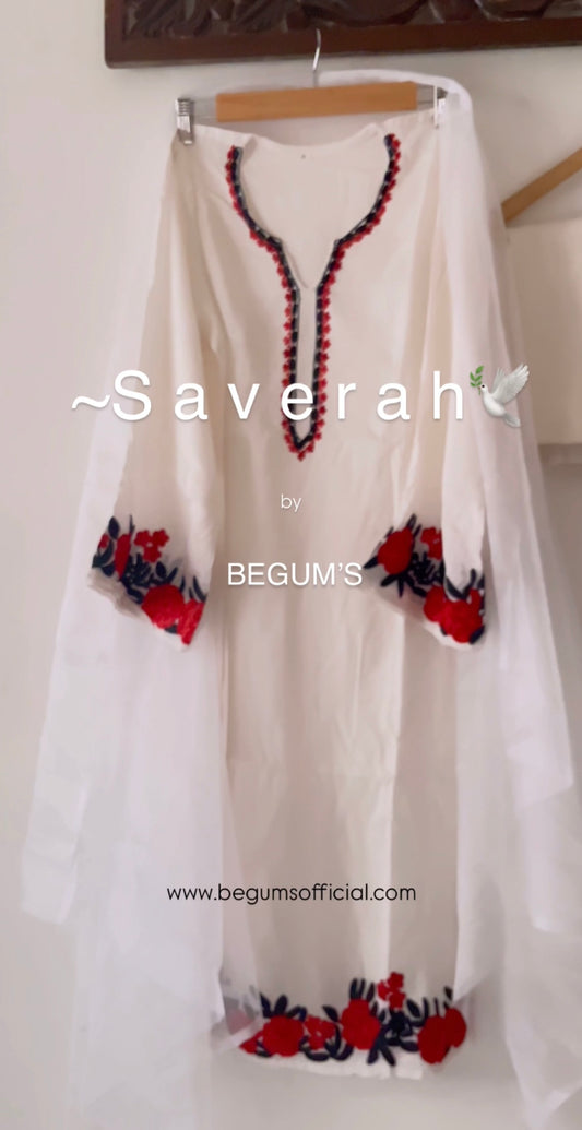 ~S a v e r a h🕊️ by BEGUM’S - pure silk suit set