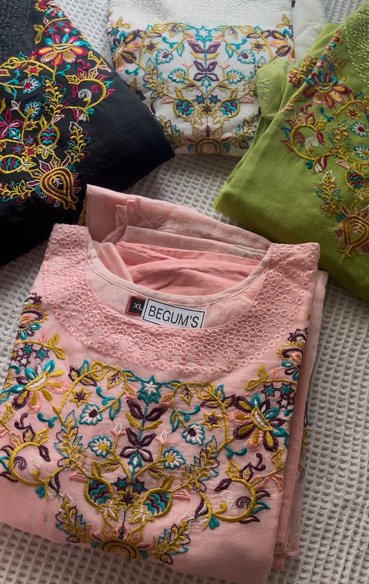 SPRING/SUMMER EDIT🌷luxury cotton suit set