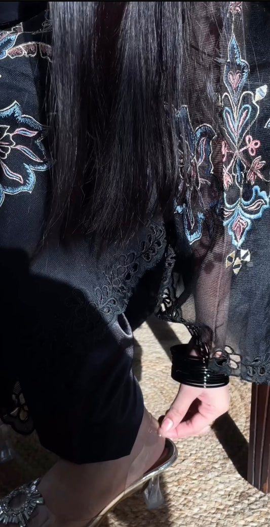 Pakistani cut work suit with