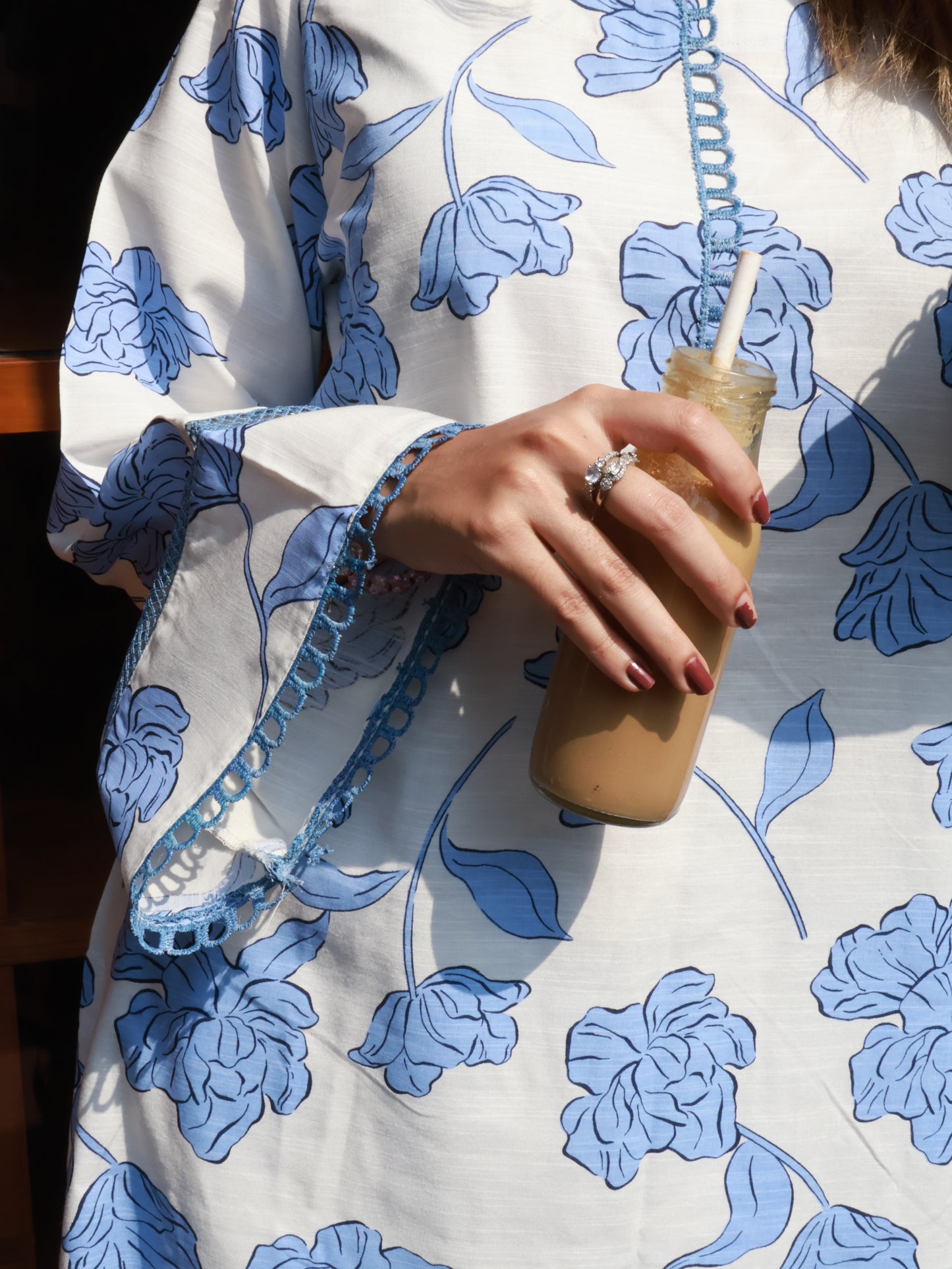 BEGUM’S Summer floral Kurta Set🦋