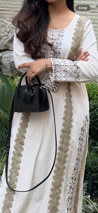 ✨ Nora Set - Ivory Kurta Set