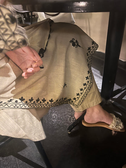 Shizaa - Embroidered Fall set