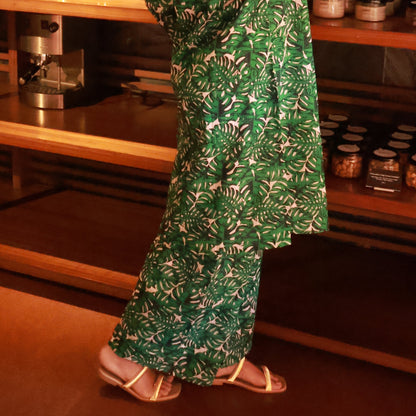 Candid moment in chic kurta palazzo set – weekday-ready look for independent women by BEGUM’S